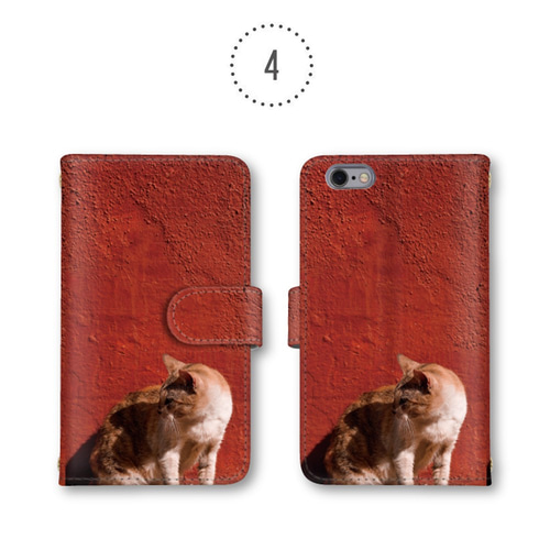 送関込【Harper & Blake】カード収納ミラー付スマホケース /猫 送関込【Harper & Blake】UK発!お洒落スマホケース Cat/猫