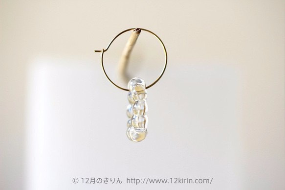 花式種子耳環/花式種子玻璃耳環 第2張的照片