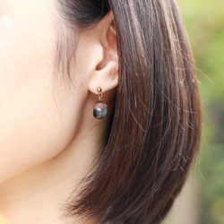 Acorn pierced earrings 第3張的照片