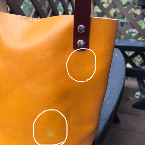 ⭐️本革トート⭐️ ハンドメイド レザートートバッグ（小
