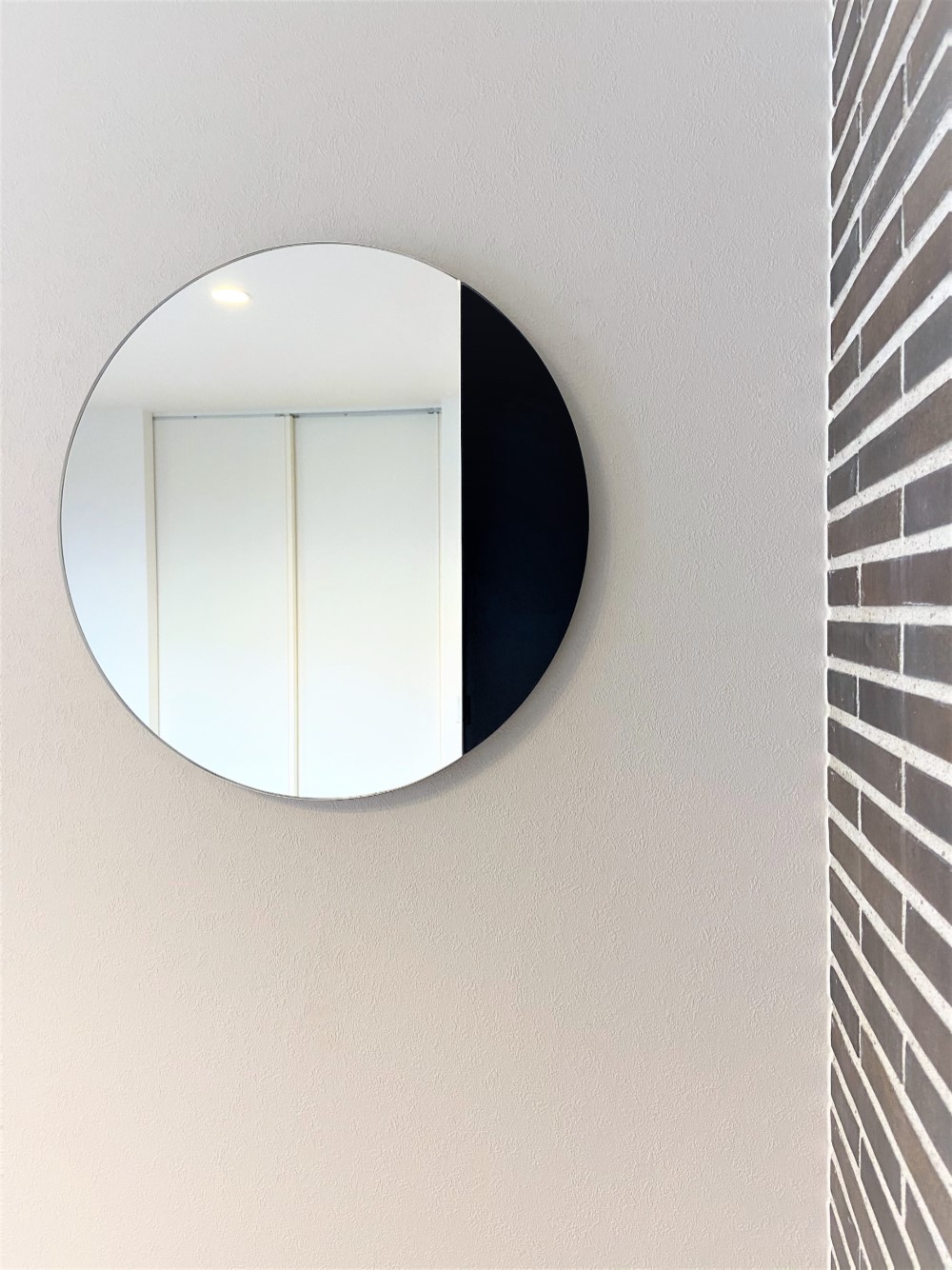 【受注生産】デザインミラー / 藍