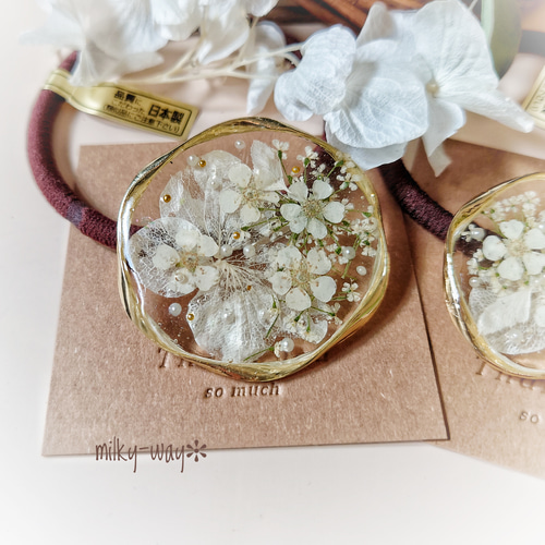受注作成いたします！］ White Flower Collection./白いお花
