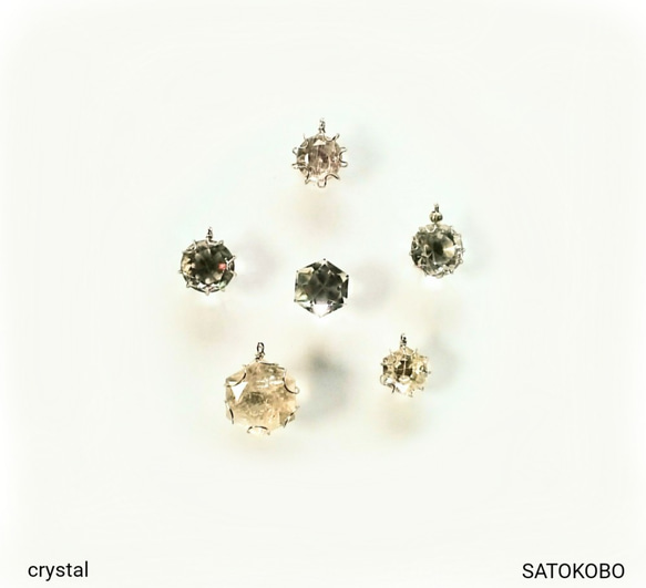 クリスタルクォーツヘキサゴン（水晶６角形カット） 6枚目の画像