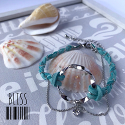 ~BLISS~☆Suede bracelet☆ 2枚目の画像