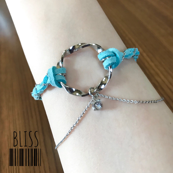 ~BLISS~☆Suede bracelet☆ 3枚目の画像