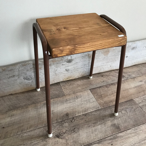 user_ae9079af様専用】木製チェアー イス 昭和期の椅子リメイク品