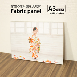 A3タイプ】ファブリックパネル ウォールパネル 写真 フォトフレーム