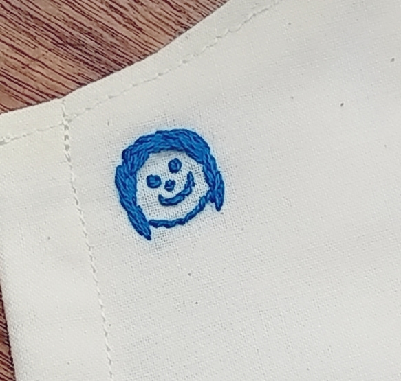 らくがき風 刺繍立体マスク【子供用】 3枚目の画像