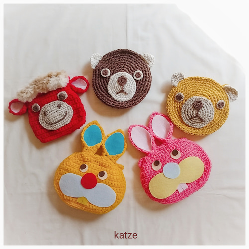 イカれてる 派手 うさぎ ポシェット 雑貨・その他 katze 通販