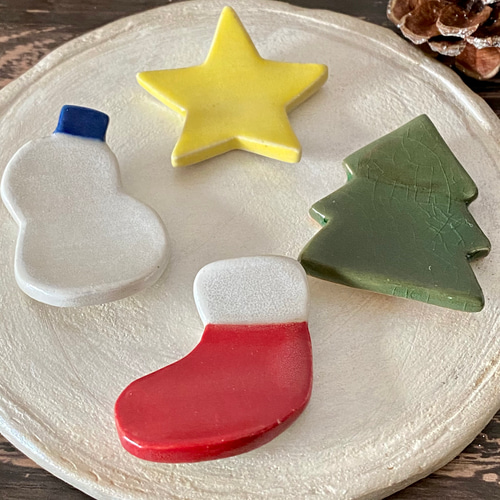 箸置き クリスマスセット 箸・箸置き kometobi 通販 10658741｜Creema