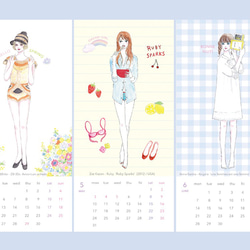 ☆SOLD OUT☆ 2021年 シネマファッション・カレンダー 4枚目の画像