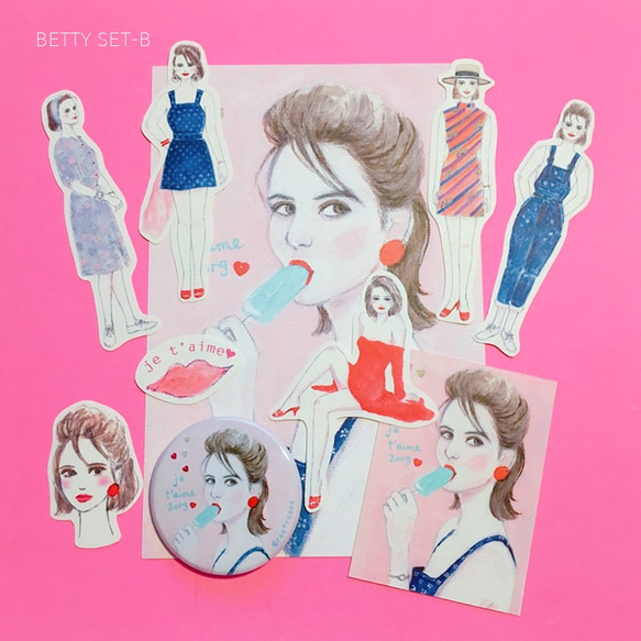 ☆SOLD☆ Betty set B 1枚目の画像