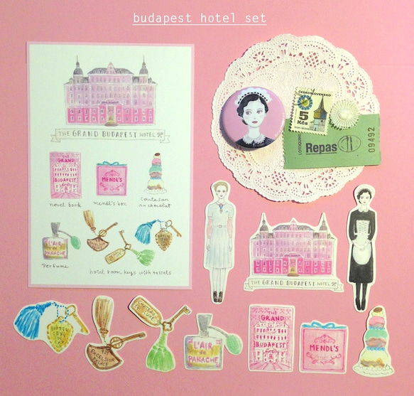 ★SOLD OUT★ grand budapest hotel set 1枚目の画像