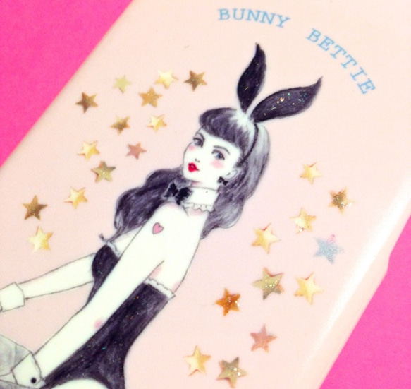 ☆SOLD☆ iphoneケース (bunny bettie) 3枚目の画像