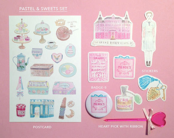 ★SOLD OUT★ pastel & sweets set 2枚目の画像
