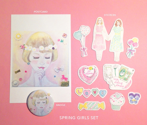 ★SOLD OUT★ spring girls set 2枚目の画像