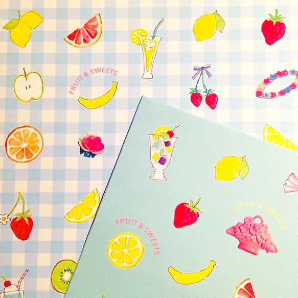 ★SOLD OUT★ fruit ペーパーセット 1枚目の画像