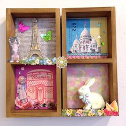 和風立体コラージュ作品 和風立体コラージュ作品 和風立体コラージュ作品