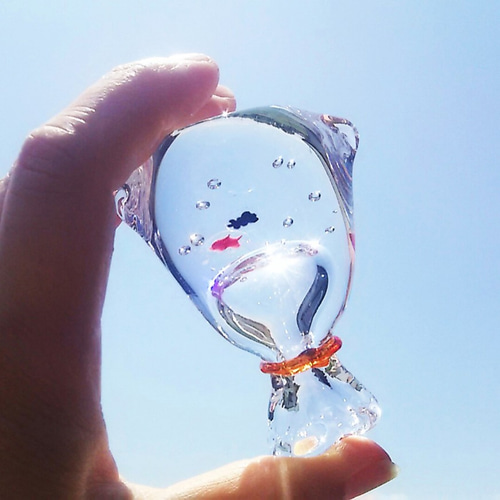東京・恵比寿 / 有田焼やきもの市場】プラチナ流水 金魚絵 花瓶
