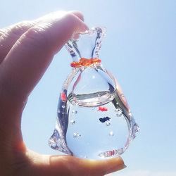 金魚の一輪挿し　赤　 5枚目の画像