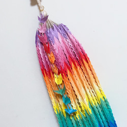 ミニタイプ千羽鶴パステルカラー無地柄 立体・オブジェ KIMIKO 通販