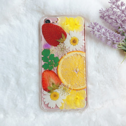 全機種対応iPhone Xperia Galaxy スマホケース 押し花ケース 人気 押し花 ❀ケース 花束 花物語 3枚目の画像