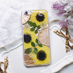 全機種対応iPhone Xperia Galaxy スマホケース  押し花ケース 人気 押し花 ❀ケース 花束 花物語 4枚目の画像