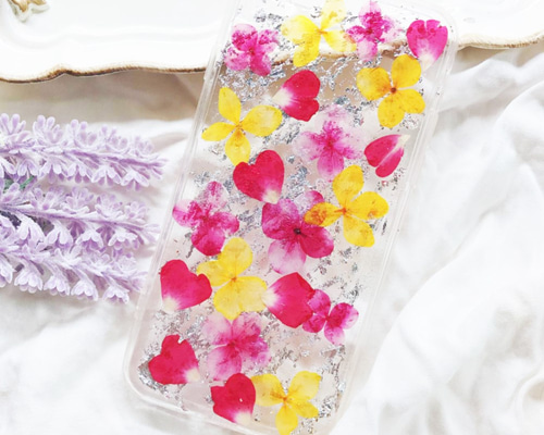 mgm37様♡ご確認用 押し花ケース mgm37様♡ご確認用 押し花ケース スマートフォン・携帯電話