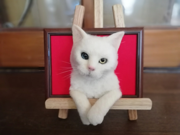 羊毛フェルト　オーダー　猫　チャロページ 羊毛フェルト オーダー猫 Happyプロフ読んでね様