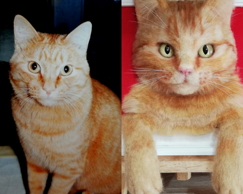 羊毛フェルト オーダー猫 さくら様
