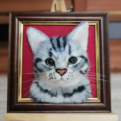Amazon.co.jp: 羊毛フェルト アメリカンショートヘア 猫