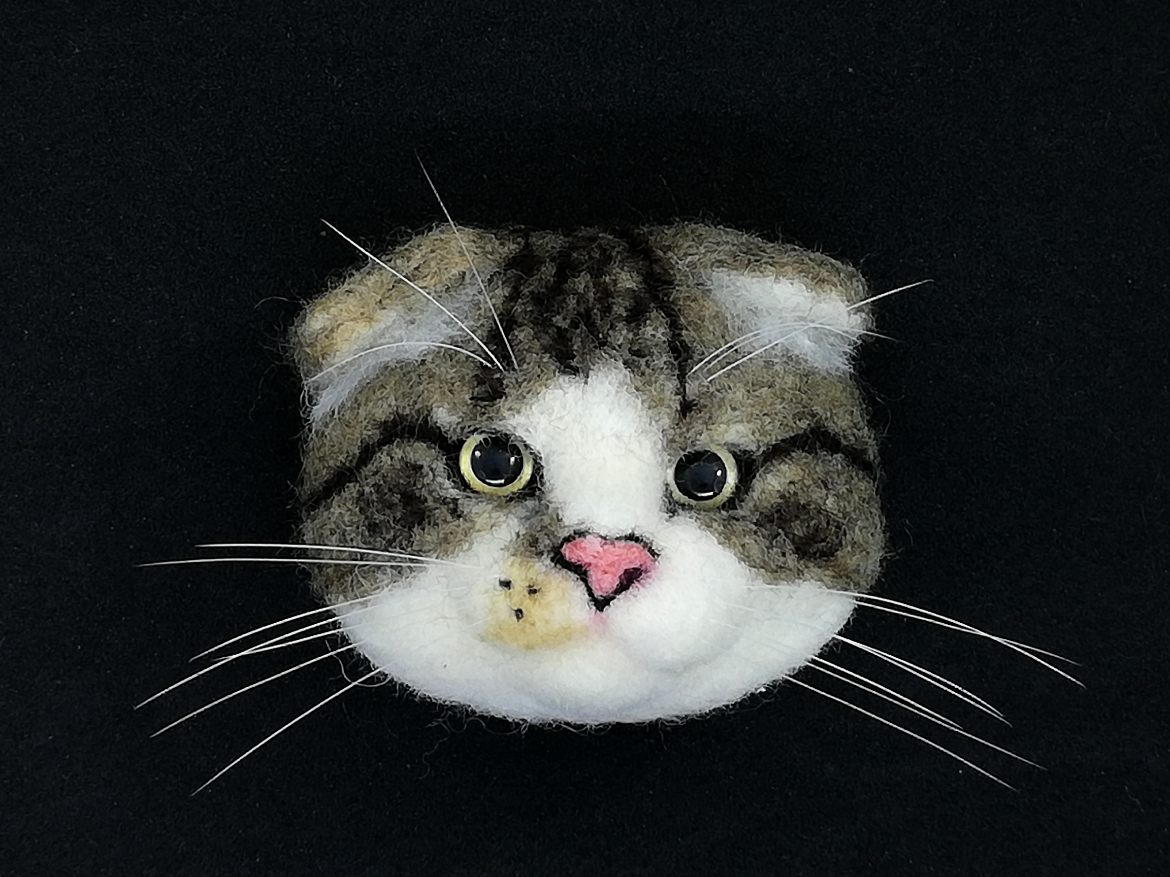 アールデコ 50’s 猫ちゃん ブローチ
