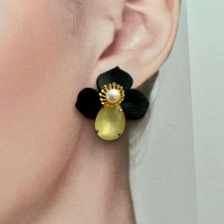 花からの朝露　C ピアス/イヤリング 2枚目の画像