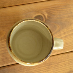白マット釉マグカップ 2枚目の画像