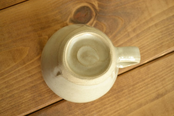 白マット釉マグカップ 3枚目の画像