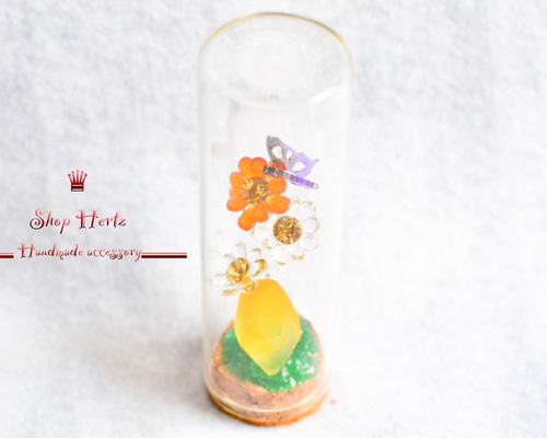 鉱石の花と蝶 その他置物 Shop Hertz 通販 8011336｜Creema
