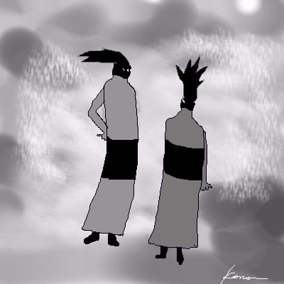 「IGHIO-JIN   L'Etranger」、異形の人たち （Sell the Copy Right）