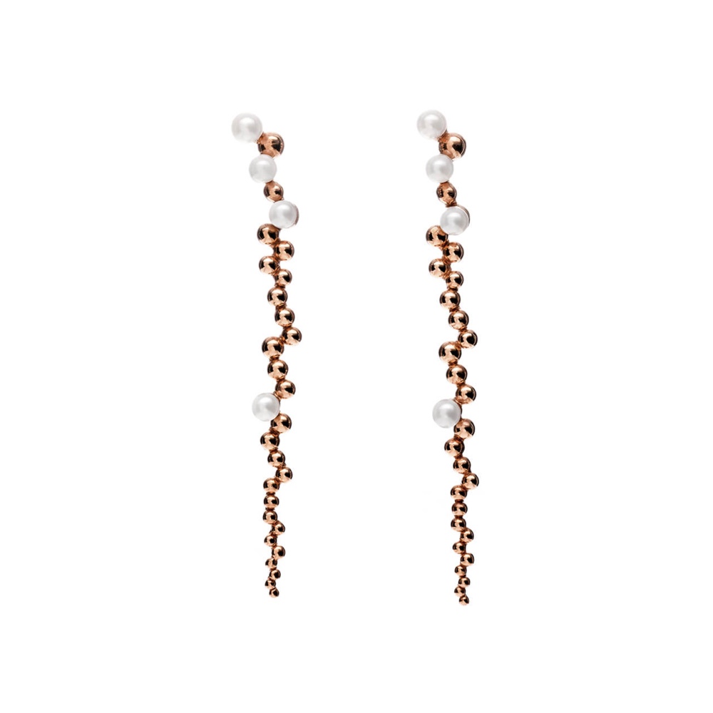 アーティストティックイミングピアス - 中（M） - Rose Gold