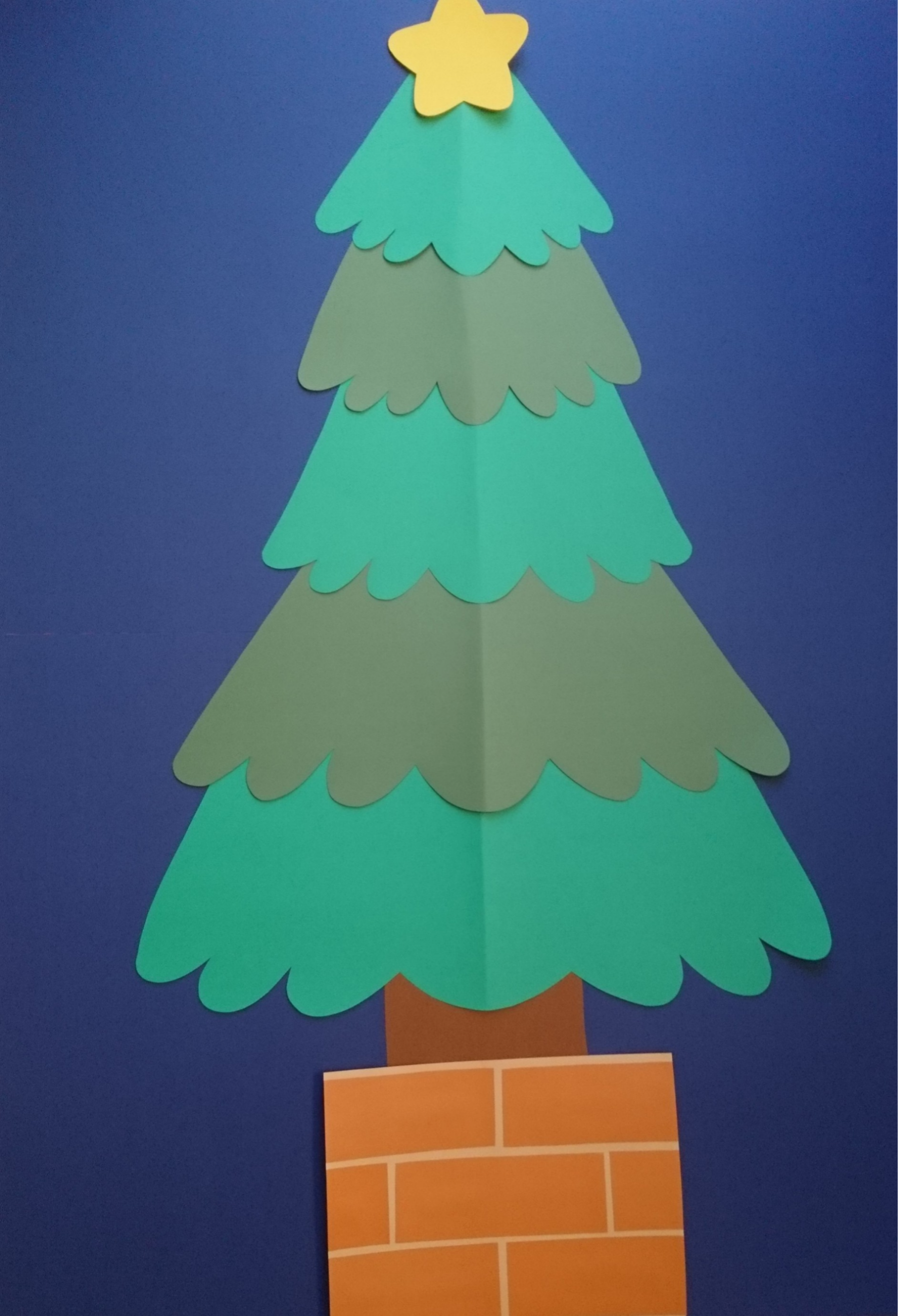 スプレーアート　もみの木　未使用　絵画　オシャレ　クリスマス