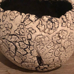 ーMOONー陶器製手作り植木鉢 4枚目の画像