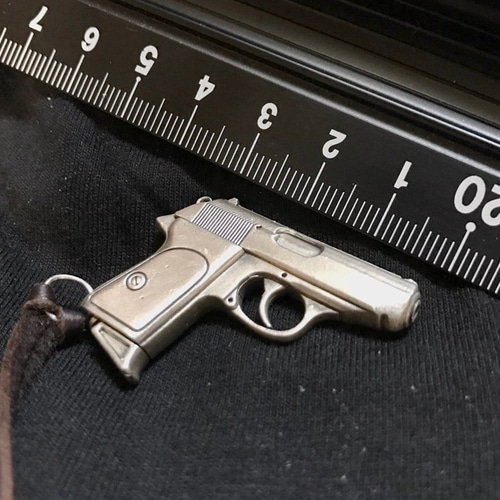 Walther PPK ワルサーPPK 銀細工 ミニチュア シルバー925 ネックレス