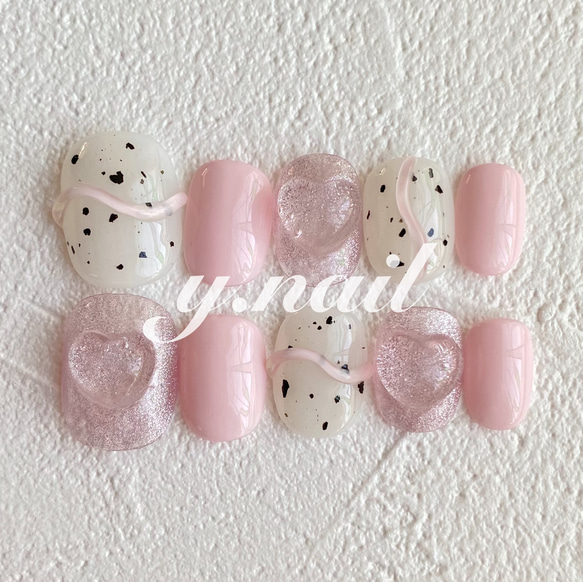 韓国ネイル/ぷっくりネイル ネイルチップ（つけ爪） y.nail 通販