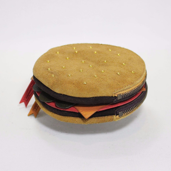 "DOUBLE BURGER WALLET"/ダブルバーガーウォレット/ハンバーガー/財布 2枚目の画像