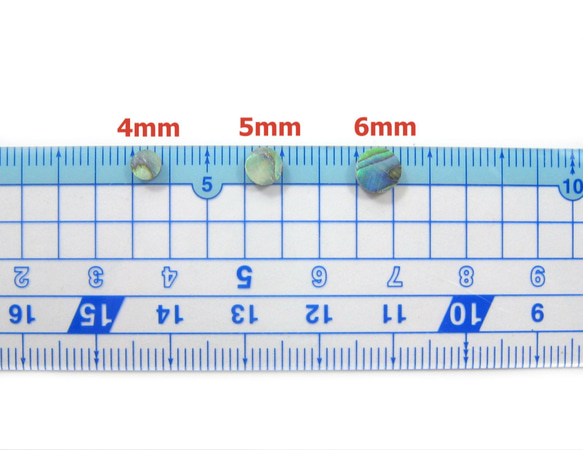 5mm 100個セット 厚さ1.5mm  ニュージーランドグリーンアワビ  ギター指板のインレイドット ポジションマーク 第3張的照片