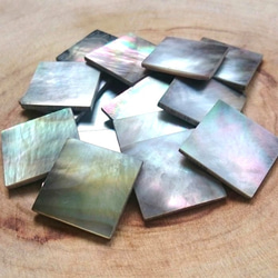 4枚 8cm 自然の淡水シェルスプーン / キャビアスプーン カトラリー