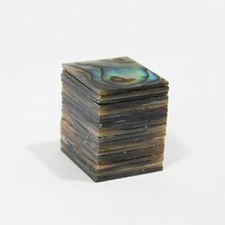 2.5cm 正方形 20個/袋 メキシコアワビ  天然シェルシート モザイクデコジュエリーデザイ インレイ 第3張的照片