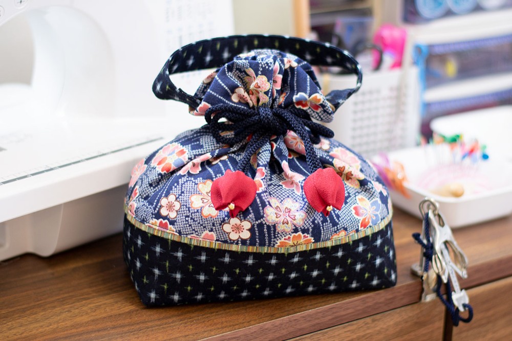 古い 巾着 バッグ 昭和レトロ ノーシン ハイタミン 製薬 極レア 帆布