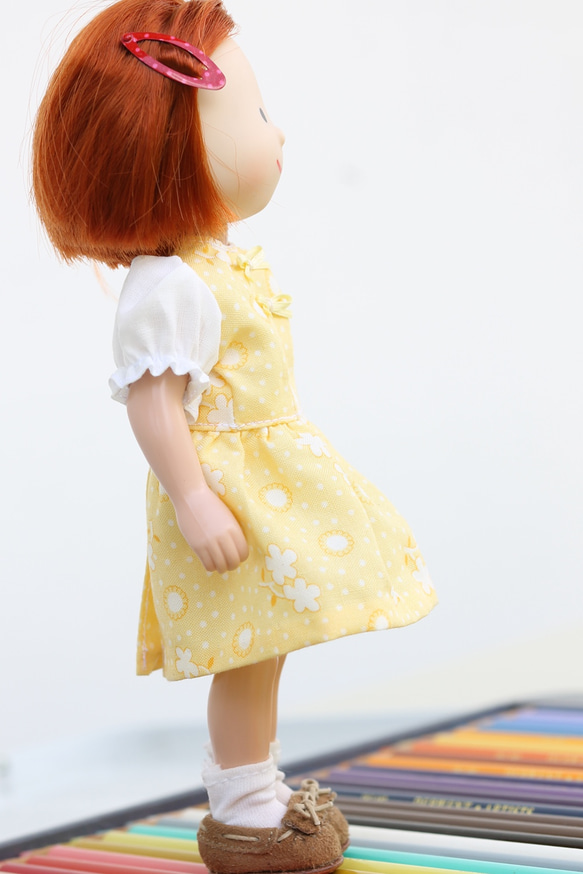 馬德琳瓚娃娃衣服★乳黃色/件 第4張的照片