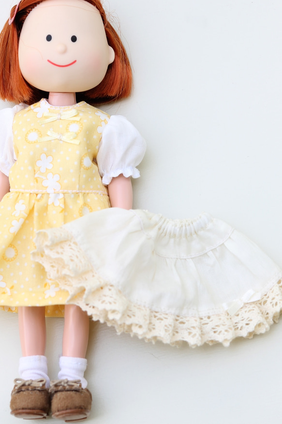馬德琳瓚娃娃衣服★乳黃色/件 第5張的照片