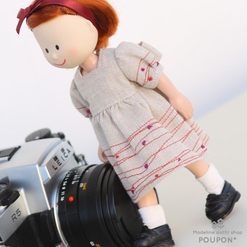 マドレーヌちゃん8インチドール服❤️ハンドメイドライン/ワンピース